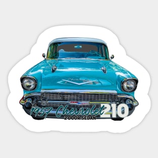 1957 Chevrolet 210 2 Door Sedan Sticker